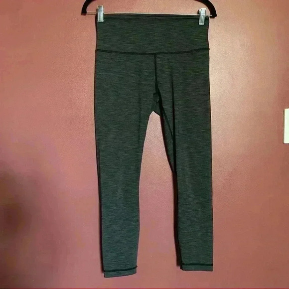 Lululemon Gray Leggings - Picture 1 of 10